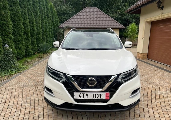 Nissan Qashqai cena 75800 przebieg: 55500, rok produkcji 2019 z Nowe małe 211